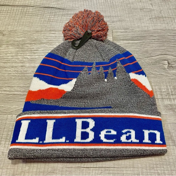 LL Bean Adult Katahdin Pom Hat - Picture 3 of 3